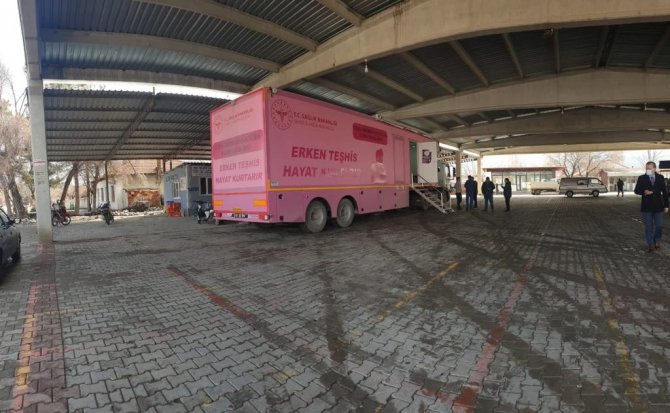 Kanser Tarama Tırında Yüzlerce Teşhis Konuldu