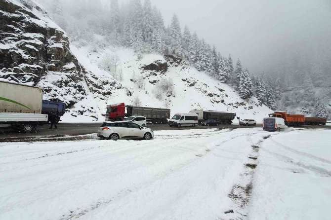 Zigana Geçidi Kar Altında