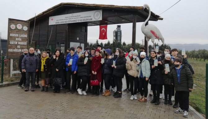 Hersek Lagünü Öğrencilerin İlgi Odağı Oldu