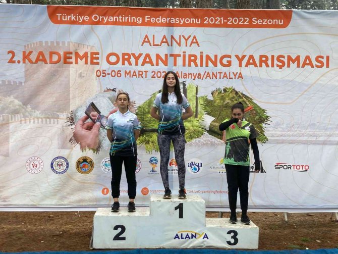 Oryantiring Sporcular 13 Madalyayla Döndü