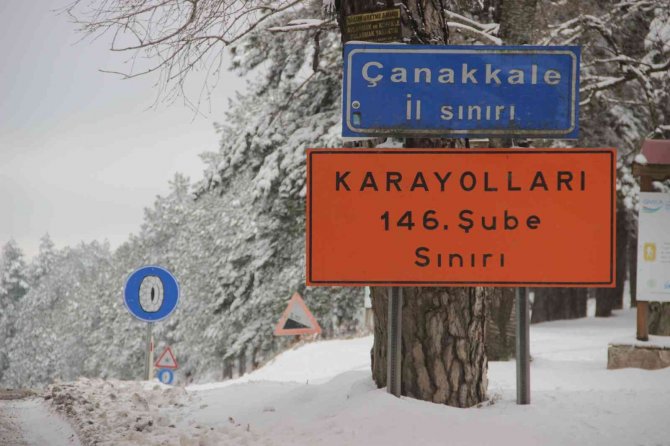 Kazdağları’nda Kar Alarmı