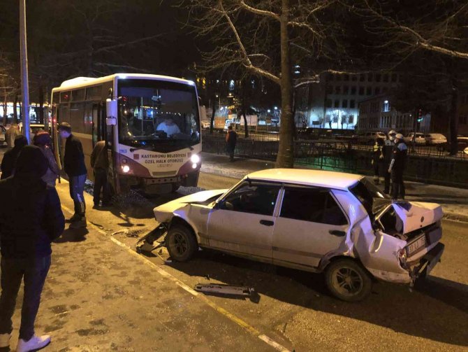 Kastamonu’da Buzlanma Kazaları Beraberinde Getirdi