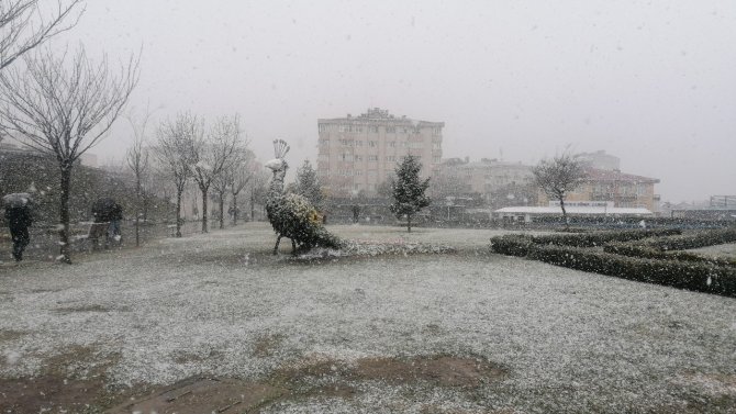 Gebze’de Kar Yağışı