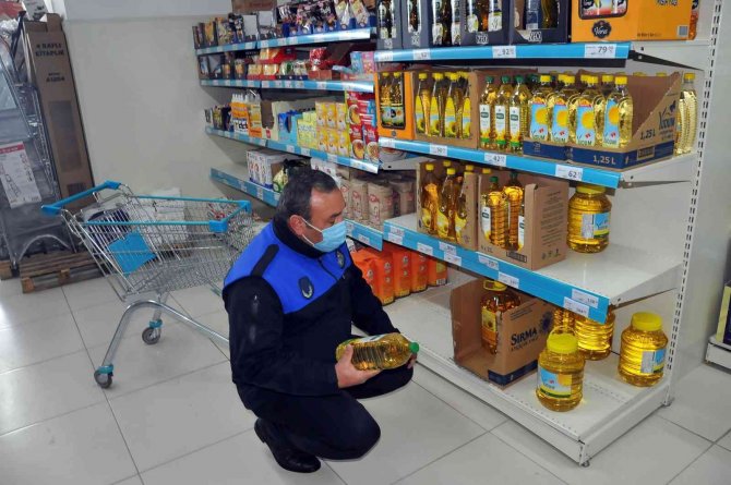 Konya’da Marketlere Ayçiçekyağı Denetimi