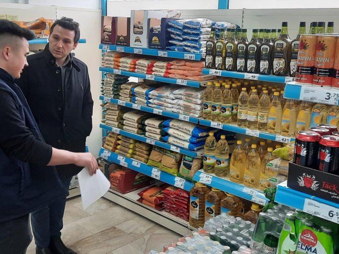 Kütahya’da "Stokçuluk" Ve "Fahiş Fiyat" Denetimi
