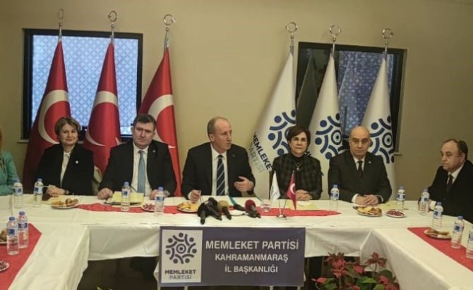 Muharrem İ̇nce’den 6 Partinin Mutabakat Metnine Tepki
