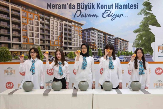 Meram’da Piri Reis Evleri’nde Kuralar Çekildi