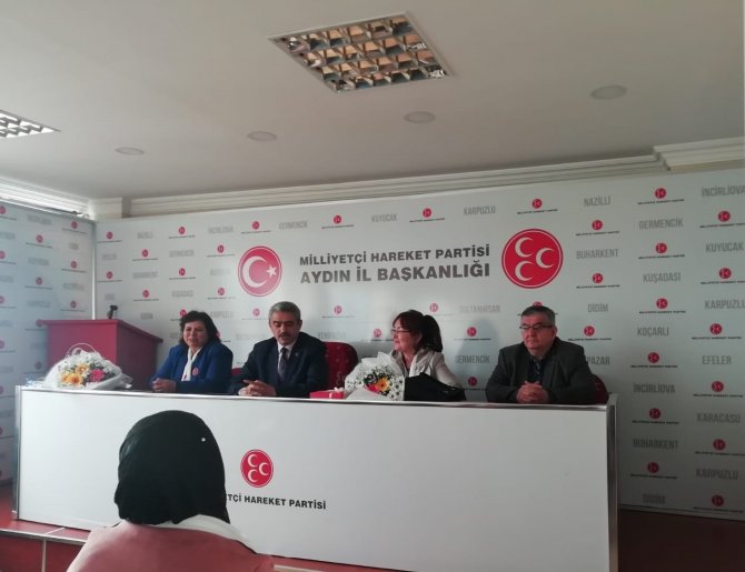 Mhp Aydın Kadın Kolları Çalışmalarına Hız Verdi