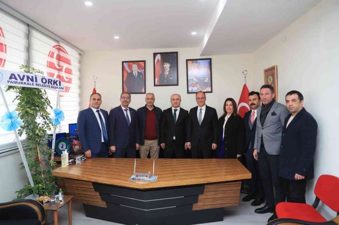 Başkan Örki’den Mhp İ̇l Başkanı Garip’e Ziyaret