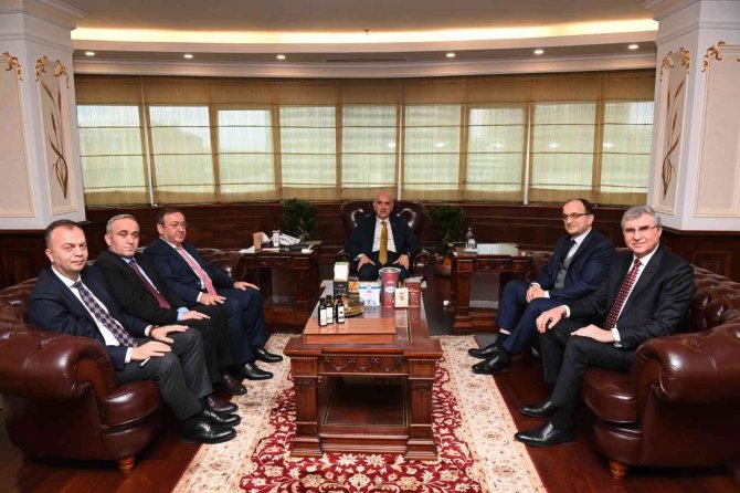Başkan Yüce’den Bakan Kirişçi’ye Hayırlı Olsun Ziyareti