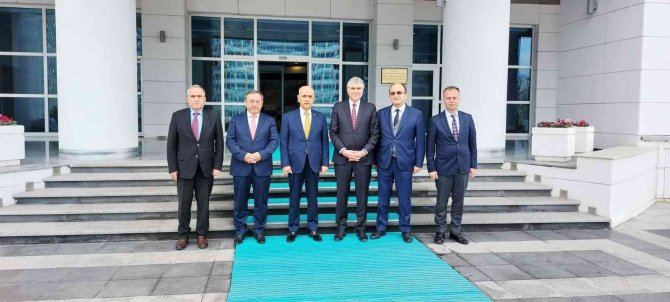 Başkan Yüce’den Bakan Kirişçi’ye Hayırlı Olsun Ziyareti