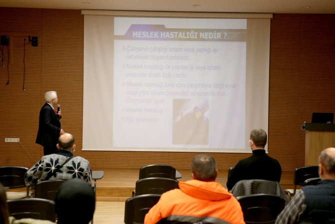 Personellere İş Sağlığı Eğitimi Verildi
