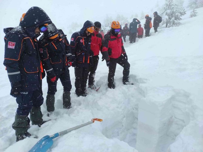 Afad’dan Çığ Tatbikatı