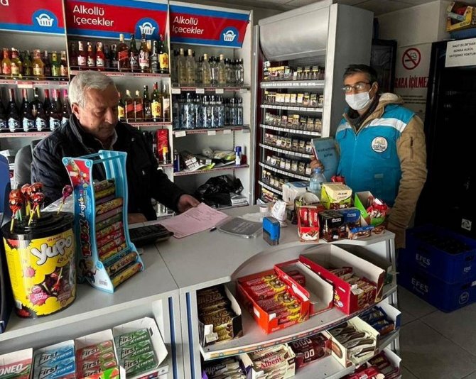 Şaphane’de Gıda Denetim Ve Tüfi̇s Çalışması