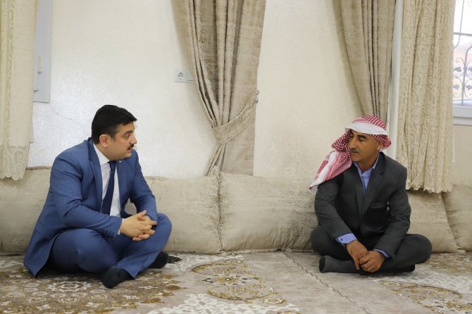 Kaymakam Mehmet Tunç, Şehit Ailelerinin Sorunlarını Dinlemeye Devam Ediyor