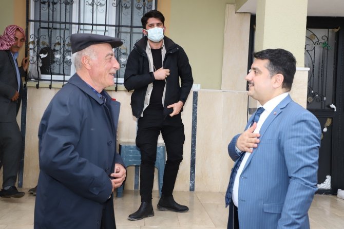 Kaymakam Mehmet Tunç, Şehit Ailelerinin Sorunlarını Dinlemeye Devam Ediyor