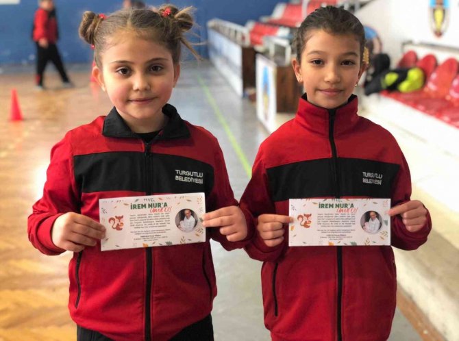 Turgutlu Belediyesi Spor Akademisi’nden İ̇rem Nur Bebeğe Destek
