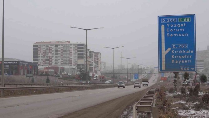 43 İlin Geçiş Güzergahında Kar Yağışı Başladı