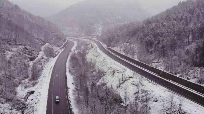 Zonguldak’ta Kar Etkili Oldu