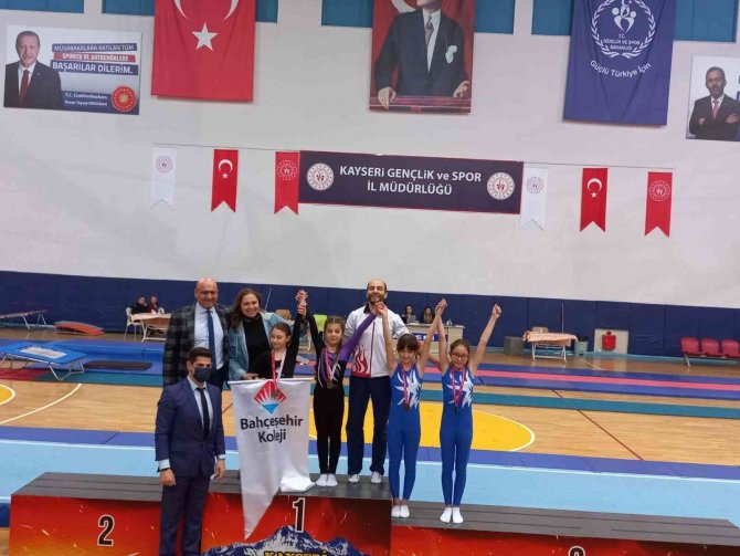 Okul Sporları Artistik Cimnastik İ̇l Birinciliği Tamamlandı