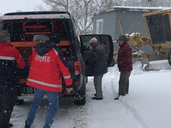 Hastanın İmdadına Çarşamba Belediyesi Yetişti