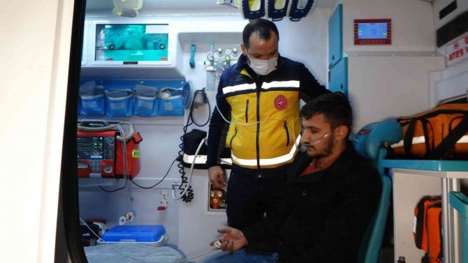 Manavgat’ta Mobilya Atölyesinde Yangın