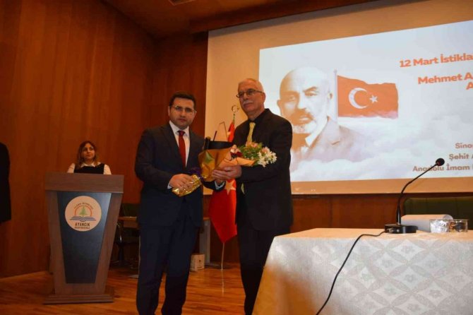 Ayancık’ta 12 Mart İ̇stiklal Marşı’nın Kabulü Programı