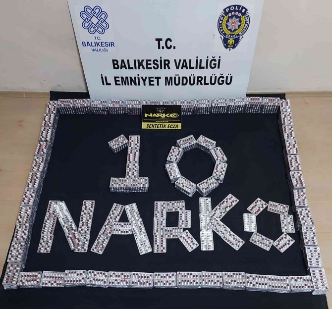 Balıkesir’de Polisten 43 Şahsa ’Huzur’ Operasyonu