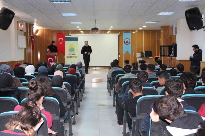 Lise Öğrencilerine ‘Afet Ve Farkındalık’ Eğitimi