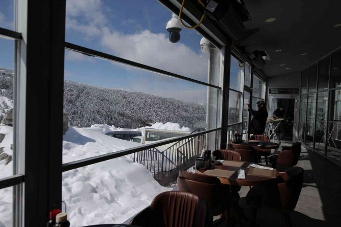 Uludağ’daki Sosyal Tesis 45 Günde 10 Bin Misafir Ağırladı
