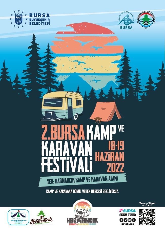 Kamp Ve Karavan Tutkunları Bursa’da Buluşuyor
