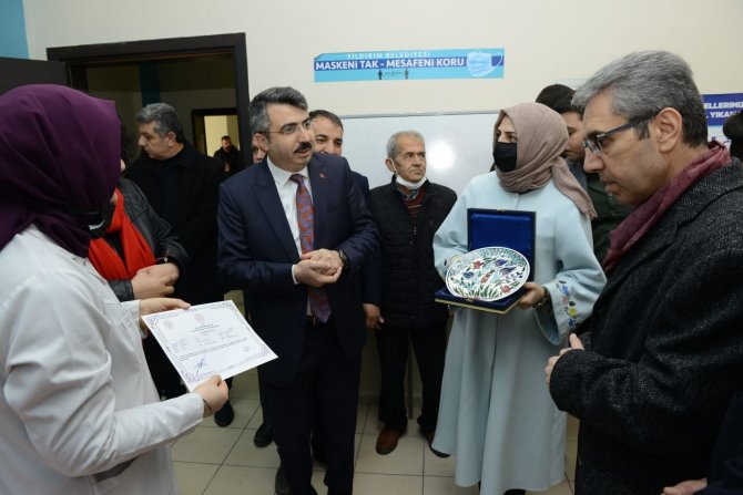 Başkan Yılmaz’dan Yılmek’e Ziyaret