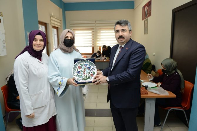 Başkan Yılmaz’dan Yılmek’e Ziyaret