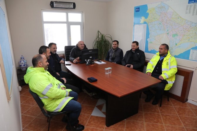 Başkan Bıyık, Koordinasyon Merkezi’nde Çalışmaları Takip Etti