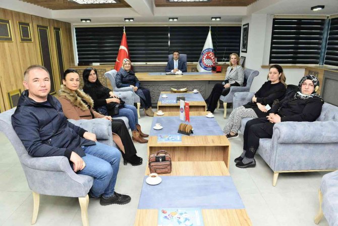 Dto Başkanı Uğur Erdoğan, Stk’ları Kabul Etti