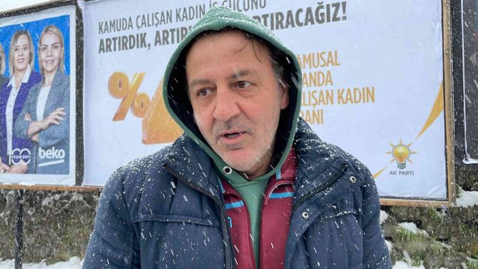Düzce’de Kar Etkili Olmaya Devam Ediyor