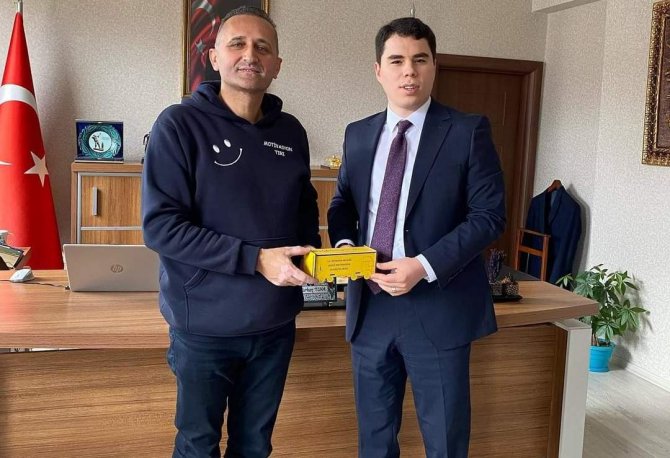 Gezici Motivasyon Ve Eğitim Tırı” Harmancık’ta Öğrencilerle Buluştu