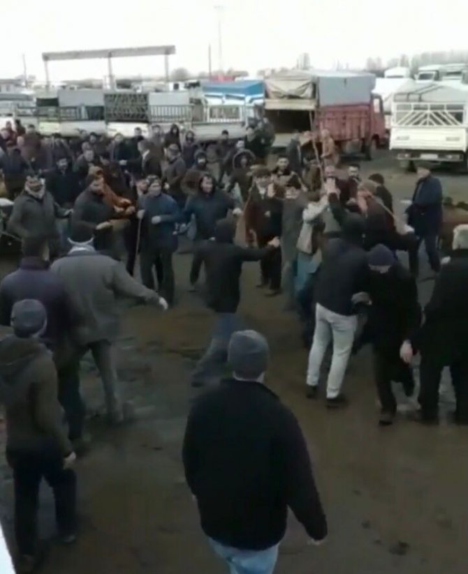 Iğdır Hayvan Pazarında Sopalar Konuştu