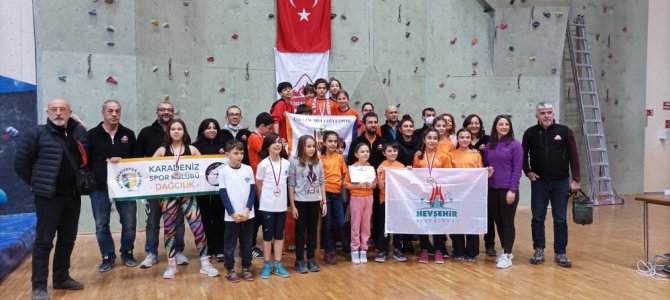 İ̇negöl Belediyespor Spor Tırmanış Takımı Kürsüleri Fethetti