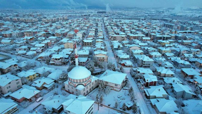 Kocaeli Beyaza Büründü