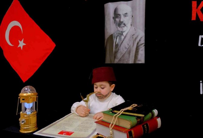 Belediye Çocuk Bakımevi’nde İ̇stiklal Marşı Coşkusu