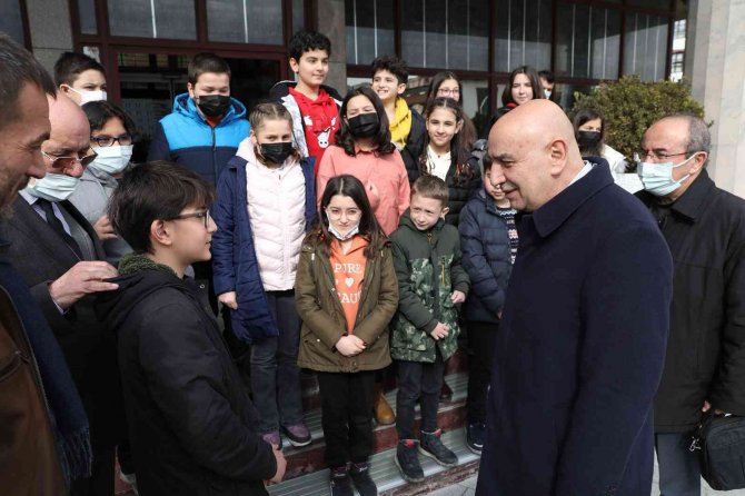 Keçiören Belediye Başkanı Altınok, Çocuk Meclisi Temsilcileriyle Buluştu
