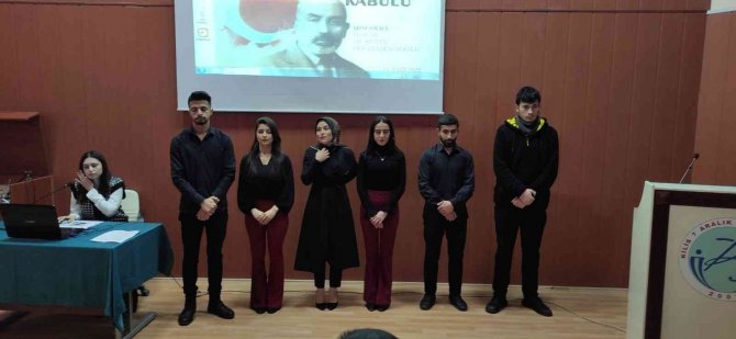 Üniversitede İ̇stiklal Marşı’nın Kabulü Konulu Söyleşi