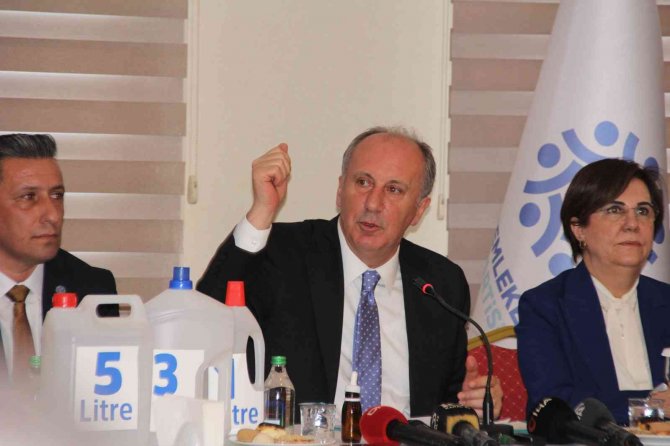 Muharrem İ̇nce, 6 Partiye Mersin’den Yüklendi