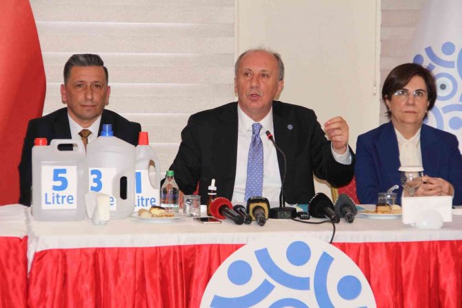 Muharrem İ̇nce, 6 Partiye Mersin’den Yüklendi