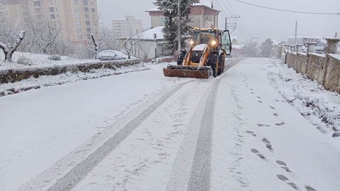 Ordu’da Karla Mücadele Sürüyor