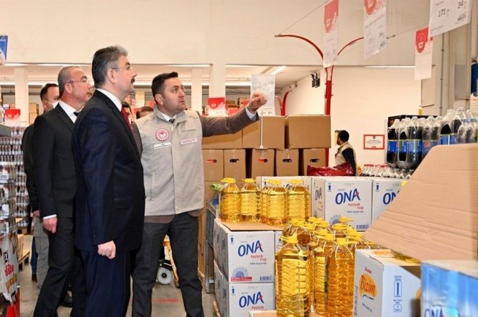 Osmaniye’de Sıvı Yağ Ve Fahiş Fiyat Denetimi