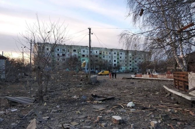 Rusya Ukrayna’da Bir Kasabayı Vurdu: 6 Yaralı