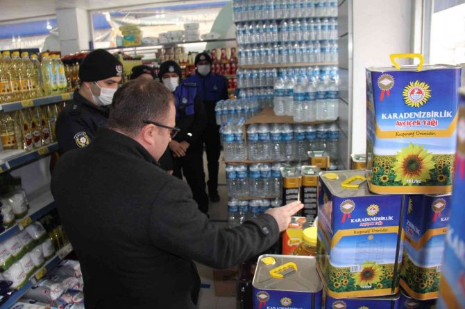 Samsun’da Stokçulukla Mücadele