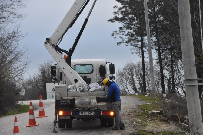 Sinop’ta Elektrik Arızaları Gideriliyor